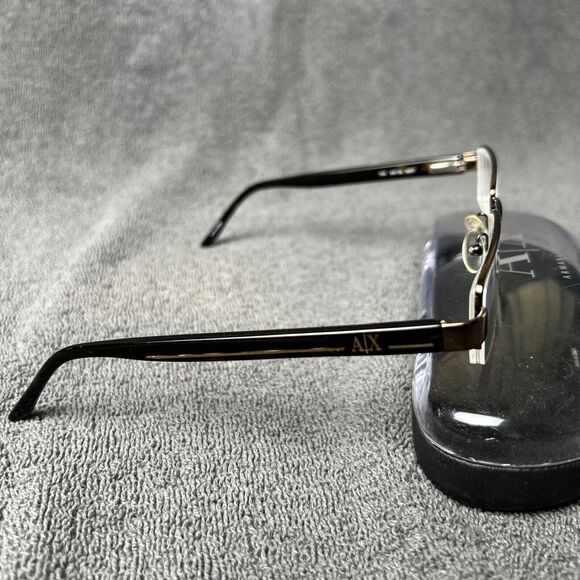 Armani Exchange Eyeglasses FRAMES ONLY AX130 Amber Tortoise With Case         G1 - Picture 2 of 7